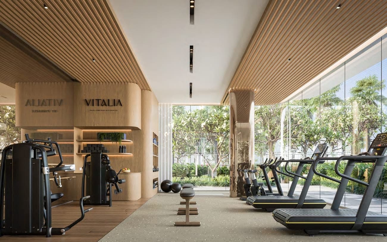 Vitalia Palm Jumeirah Residences amenity State Of The Art Fitness Center - Palm Jumeirah, Dubai - by Pinnacle Developers