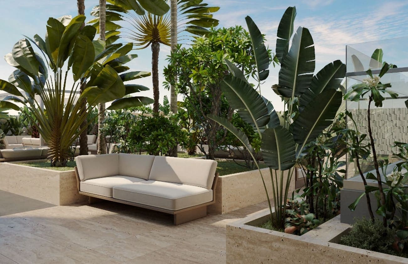 Vitality Residence amenity Chillout Yard - JVC (Jumeirah Village Circle), Dubai - by Segrex Development