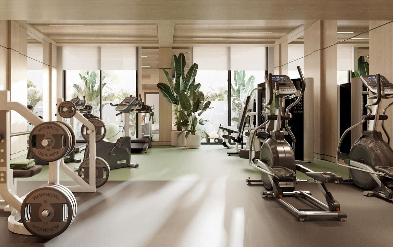 Vitality Residence amenity Gym & Fitness - JVC (Jumeirah Village Circle), Dubai - by Segrex Development