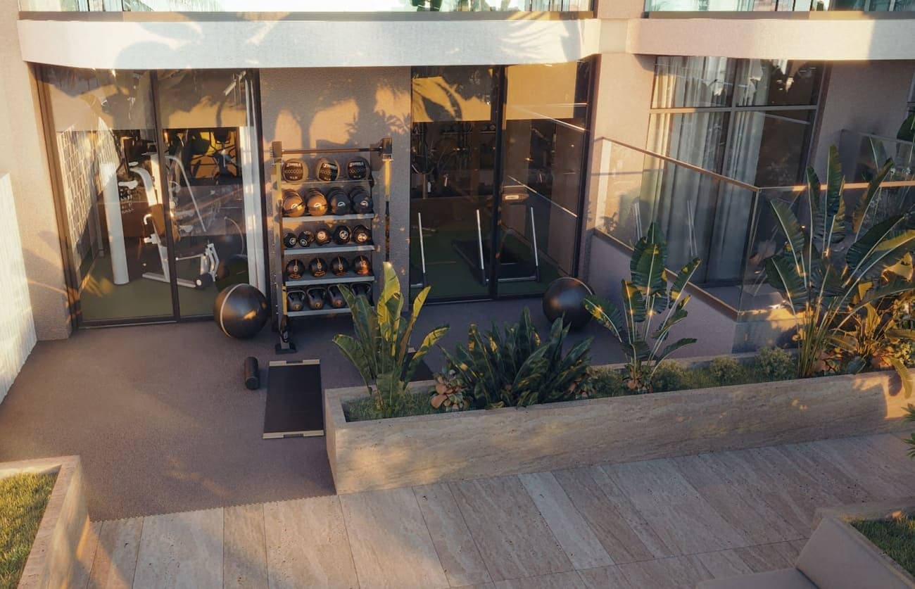 Vitality Residence amenity Workout Area - JVC (Jumeirah Village Circle), Dubai - by Segrex Development