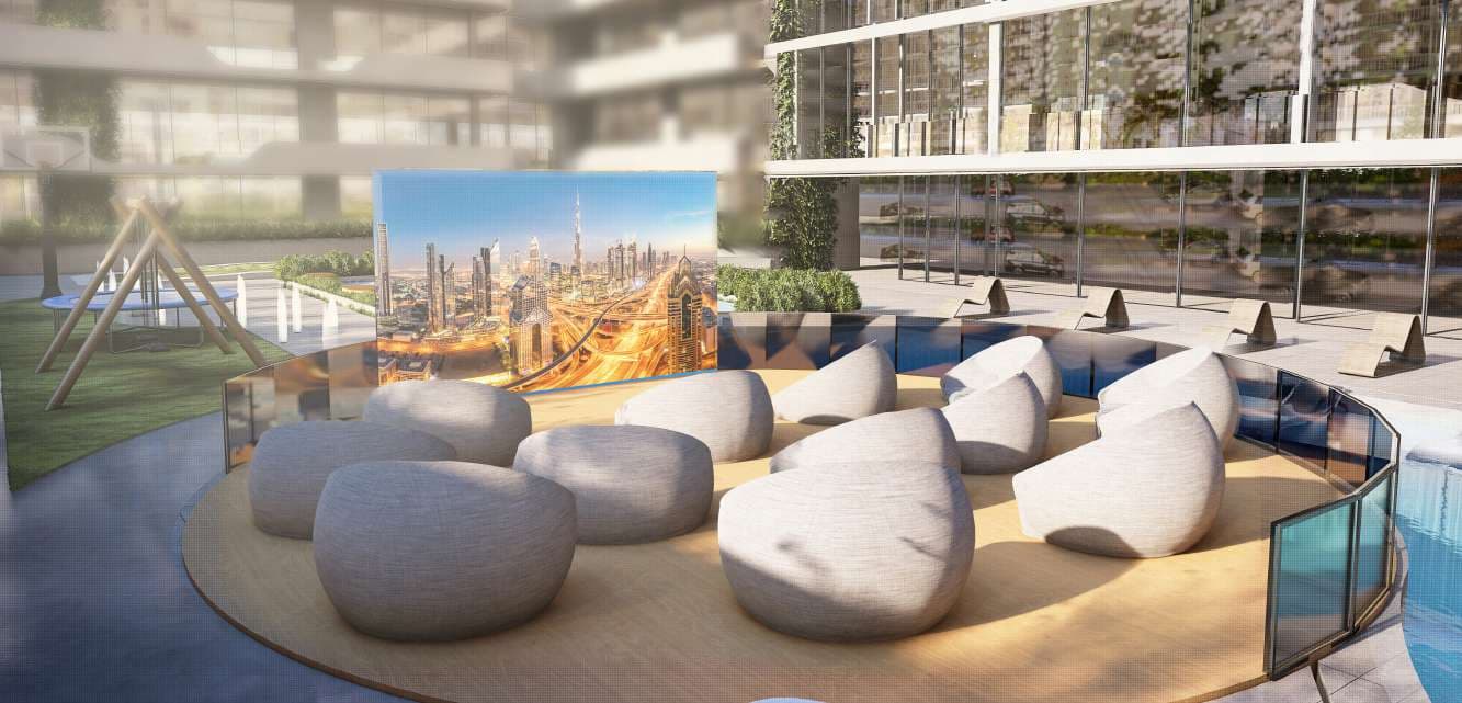 Vivanti Residences by Meteora amenity Outdoor Cinema - JVC (Jumeirah Village Circle), Dubai - by Meteora Developers