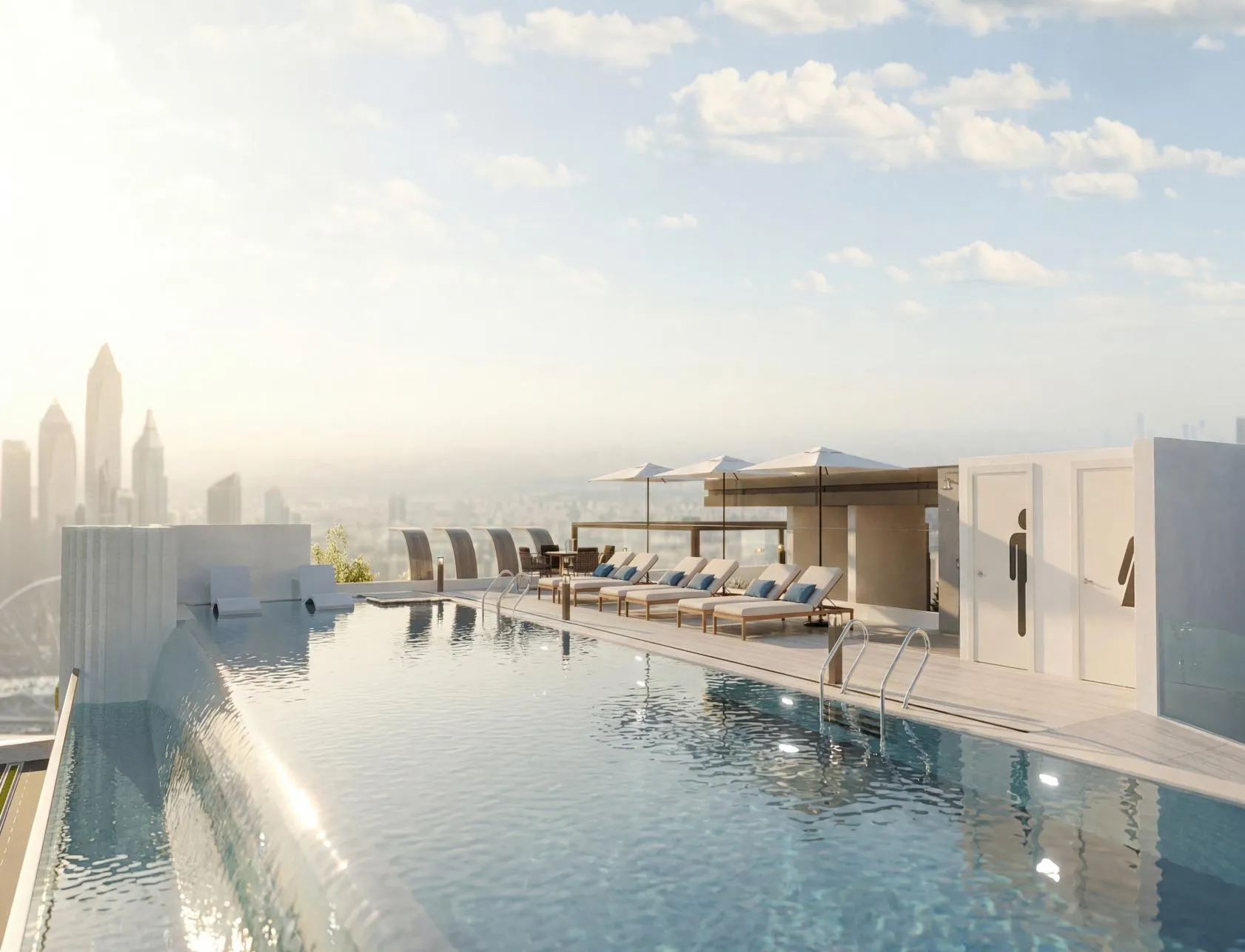 Vivida Residences amenity Swimming Pool - Dubai South, Dubai - by NAMO Development