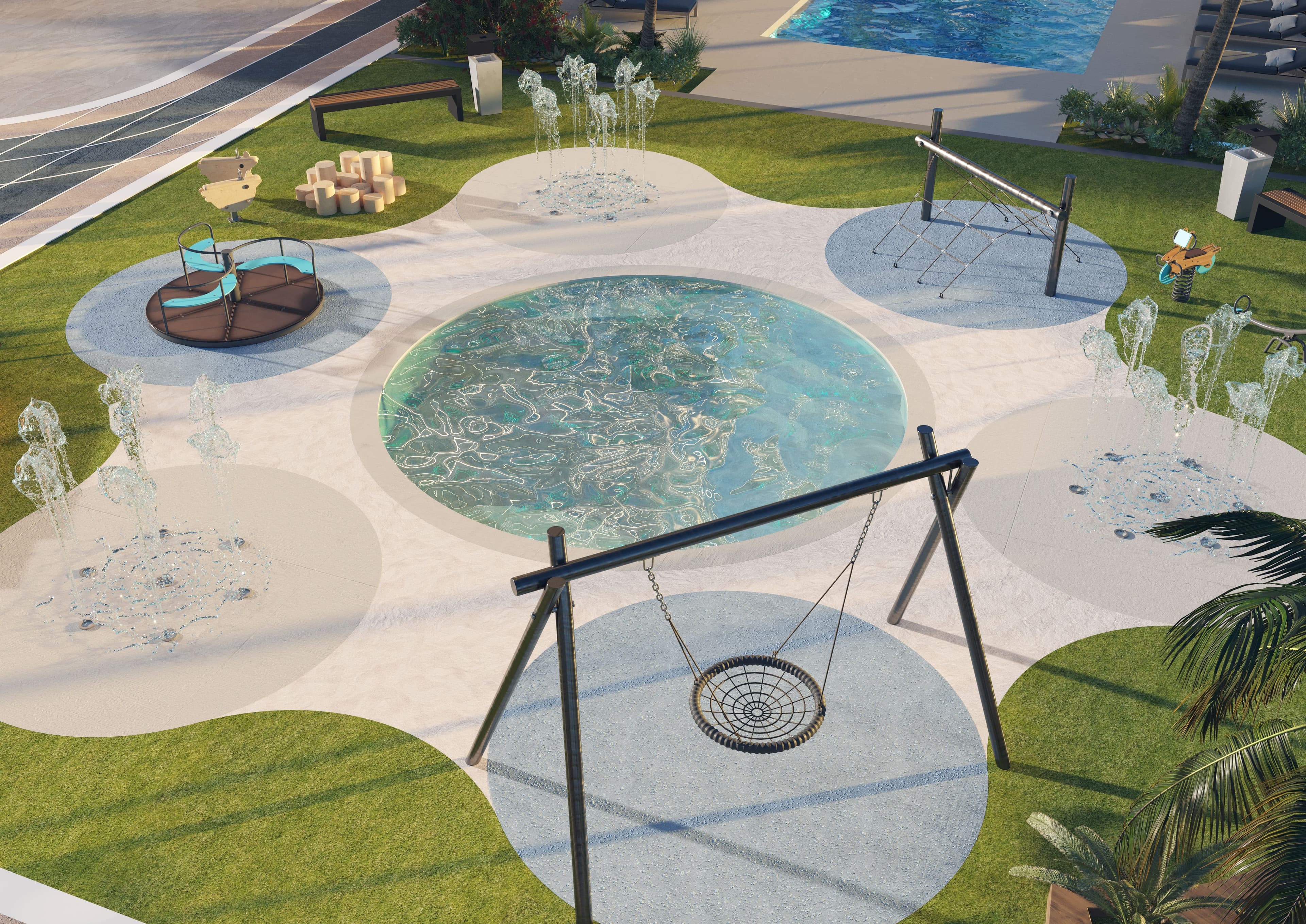 Volga Tower amenity Kids Play Area - JVT (Jumeirah Village Triangle), Dubai - by Tiger Group