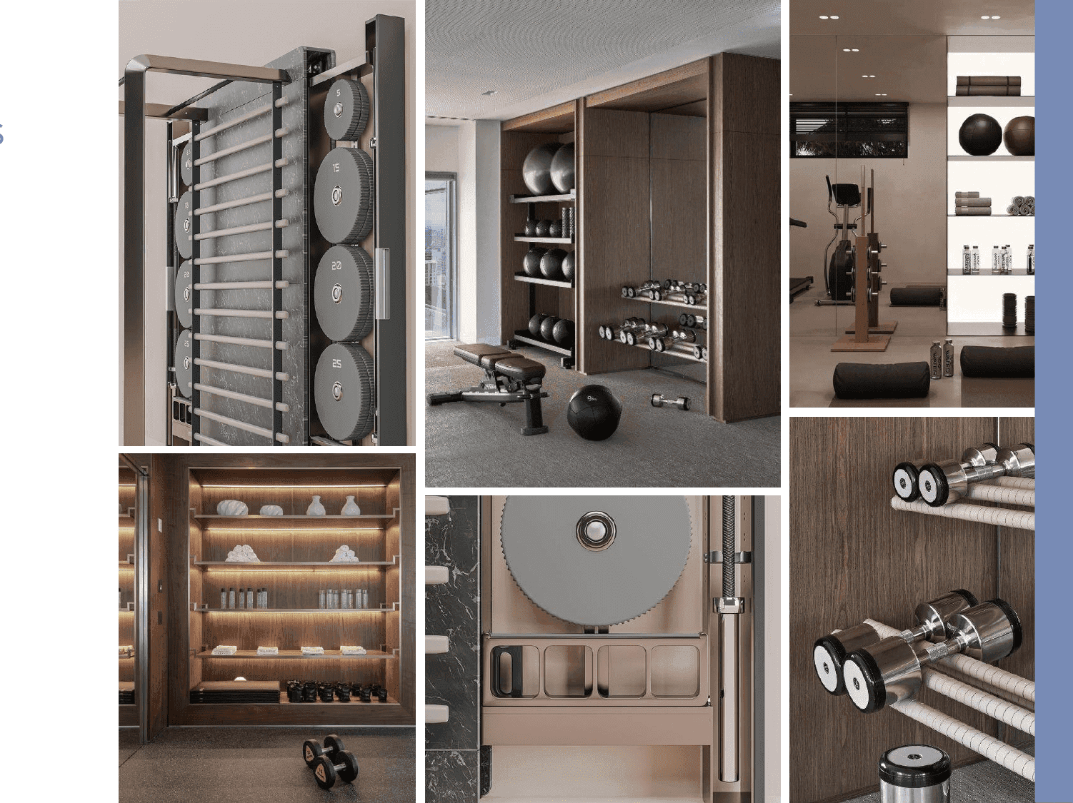 Volta amenity Integrated Gym Walls - Business Bay, Dubai - by DAMAC