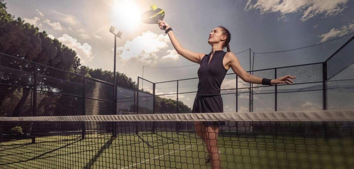 Voxa Pantheon amenity Padel Court in JVT (Jumeirah Village Triangle), Dubai