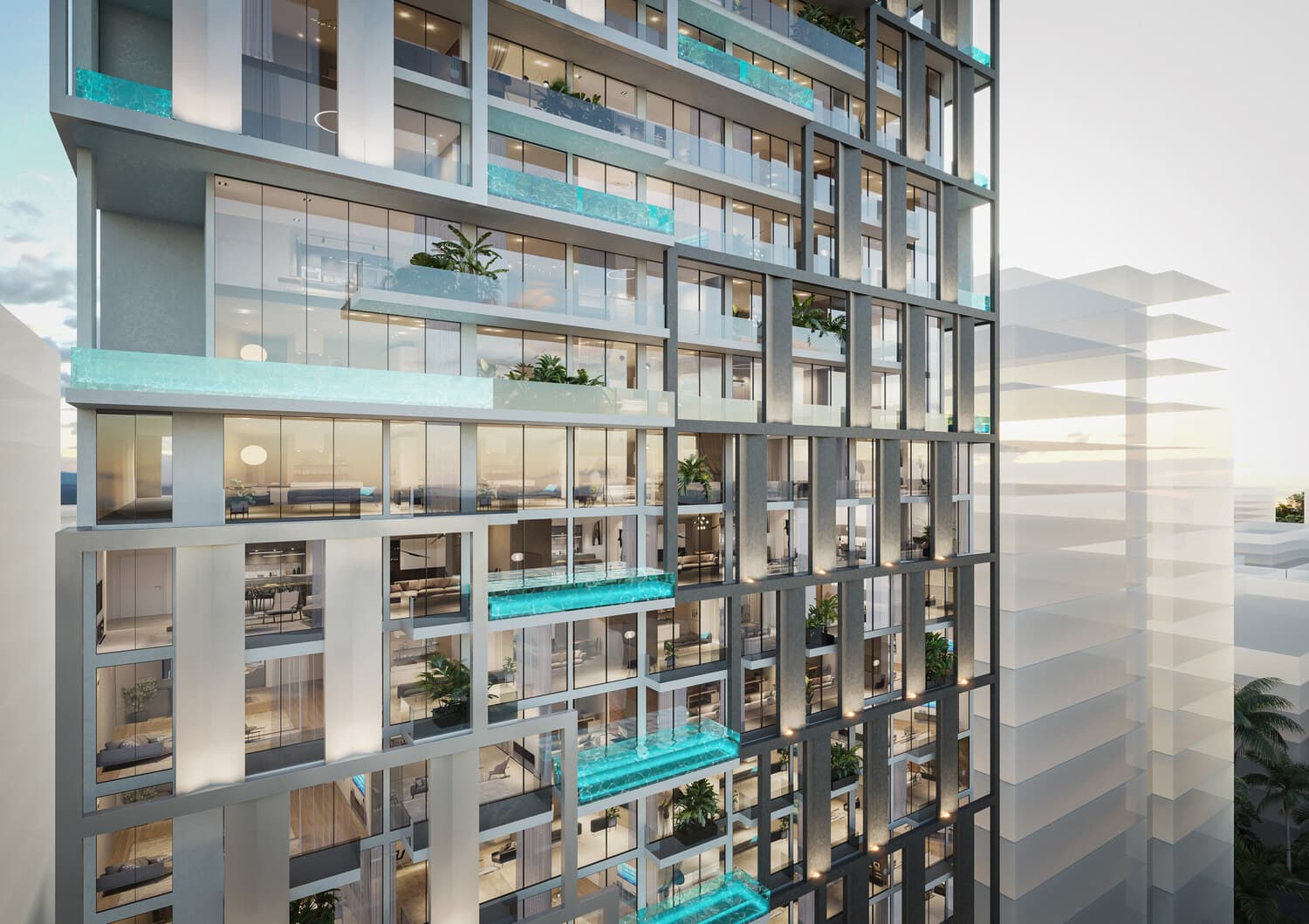 Vue by Crystal Bay exterior view - JVC (Jumeirah Village Circle), Dubai - by Crystal Bay Development