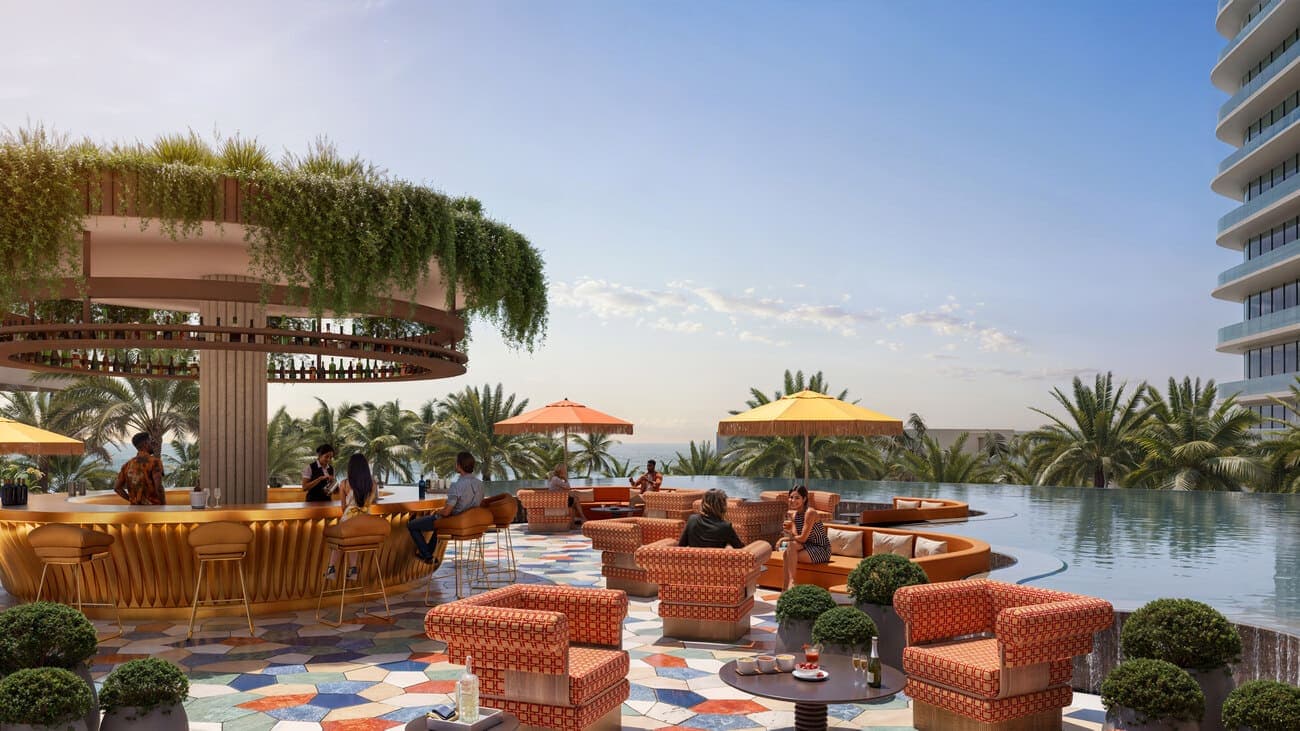W Hotels and Residences Al Marjan amenity Deck Party Area - Al Marjan Island, Dubai - by Dalands Holding FZ LLC