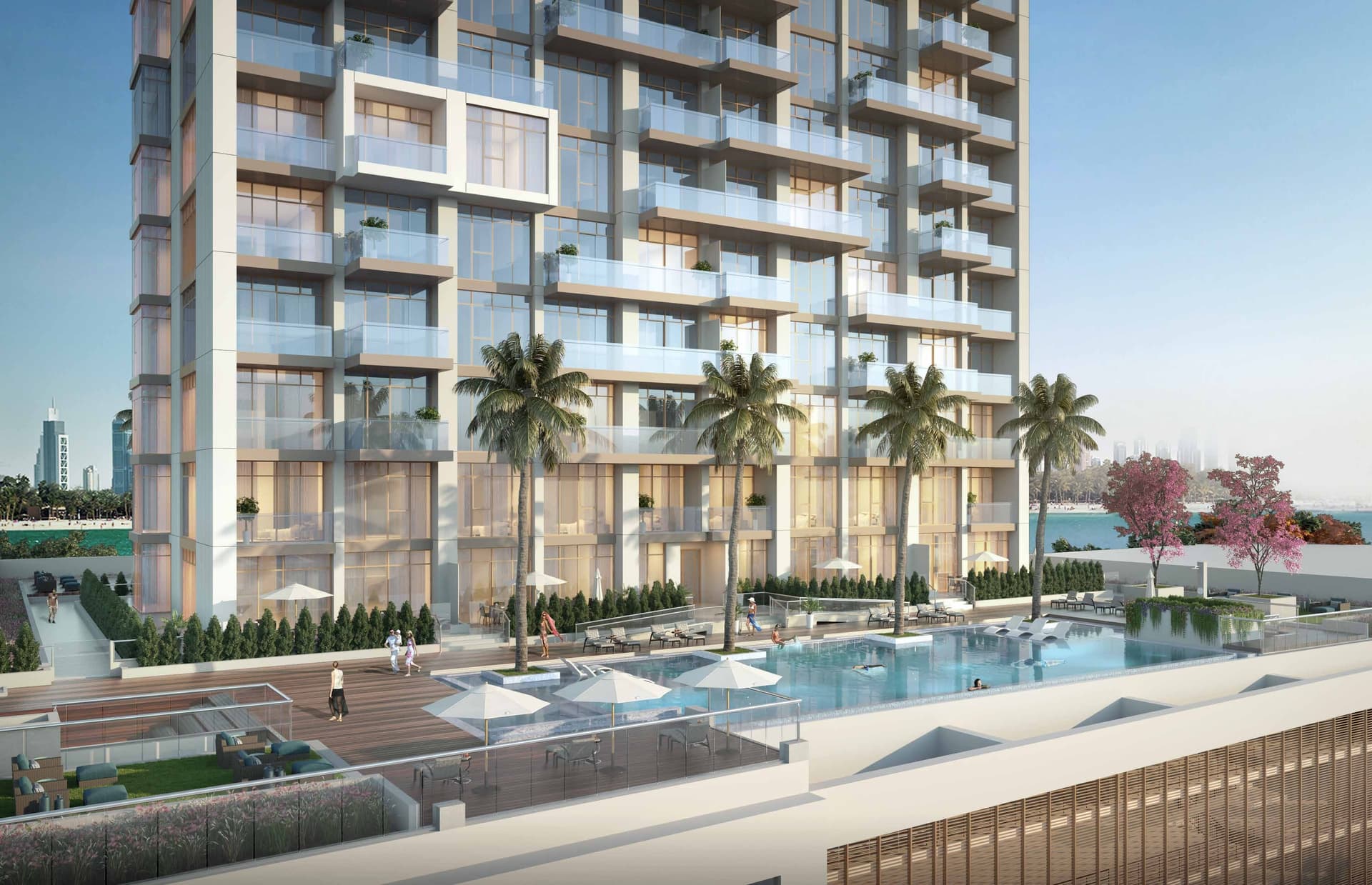 W Residences amenity Infinity Pool in Downtown Dubai, Dubai, by Dar Global