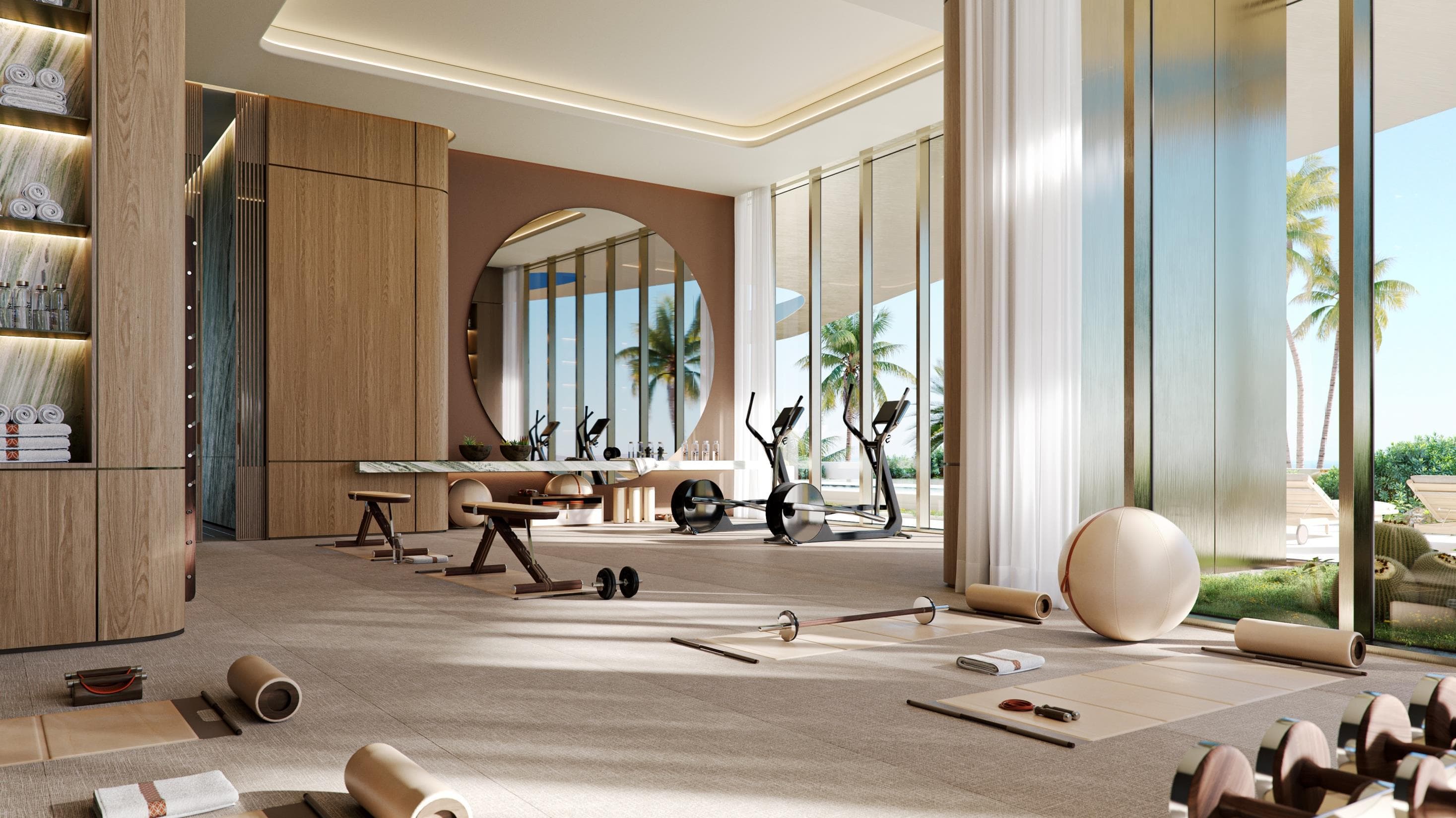 W Residences by Taraf amenity Fit Gym - Al Maryah Island, Dubai - by Taraf Holding