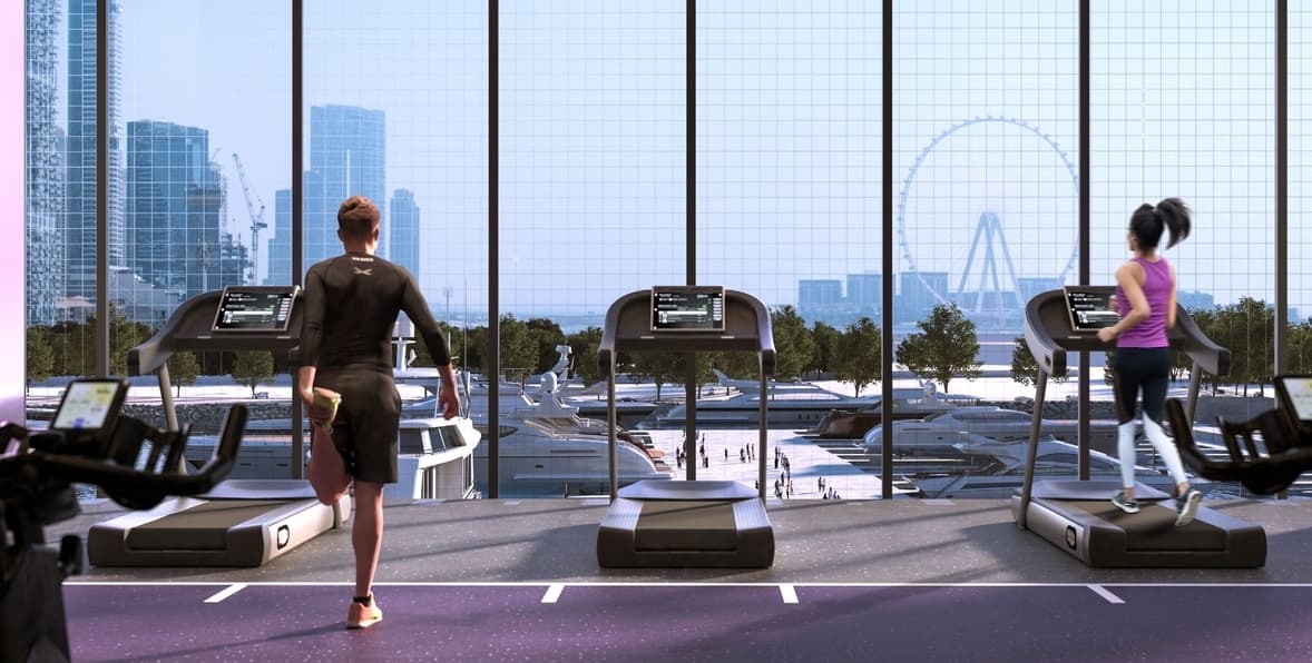 W The Residences by Arada amenity Gym - Dubai Harbour, Dubai - by Arada