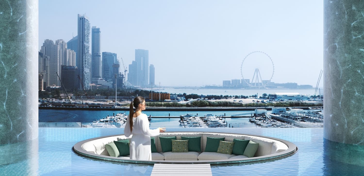 W The Residences by Arada amenity Rooftop Lounge - Dubai Harbour, Dubai - by Arada