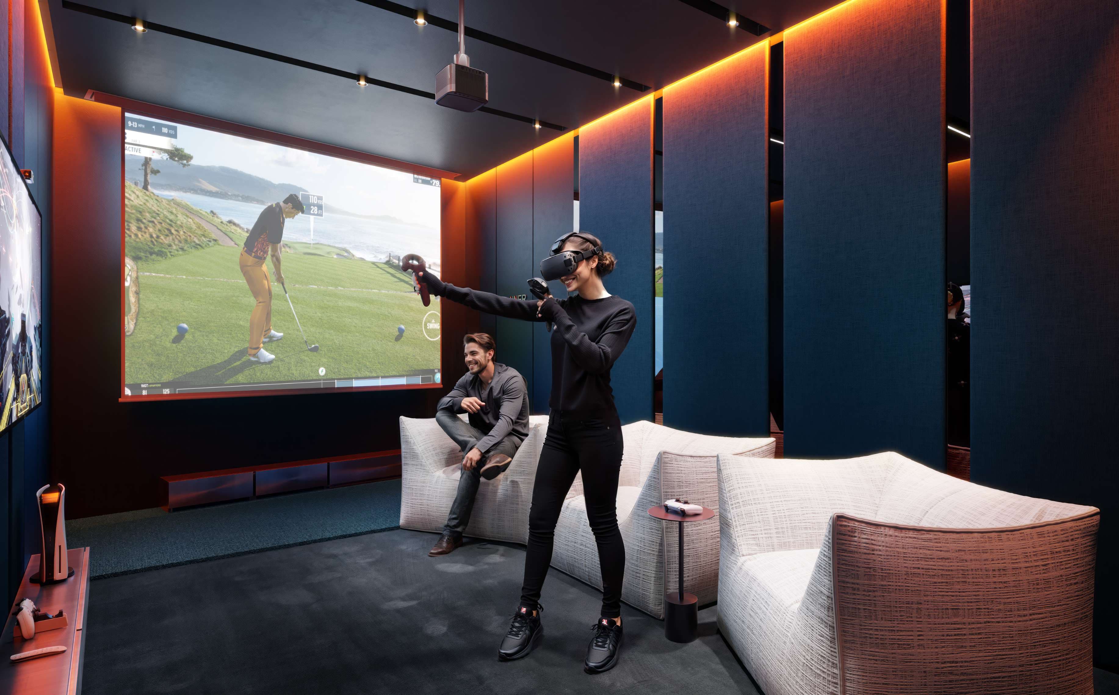 W1NNER Tower amenity Clubhouse - JVT (Jumeirah Village Triangle), Dubai - by Object 1