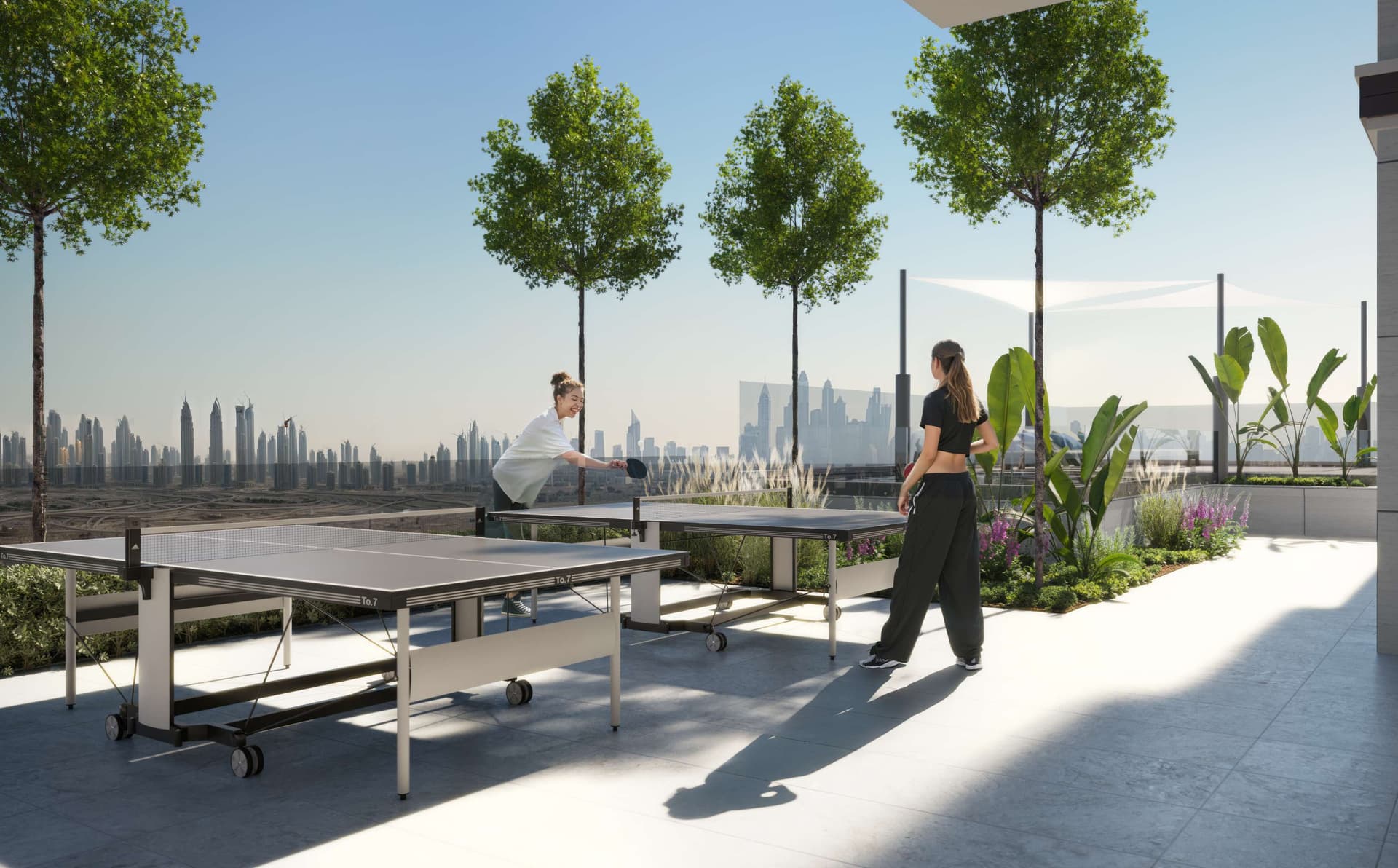 W1NNER Tower amenity Table Tennis in JVT (Jumeirah Village Triangle), Dubai, by Object 1
