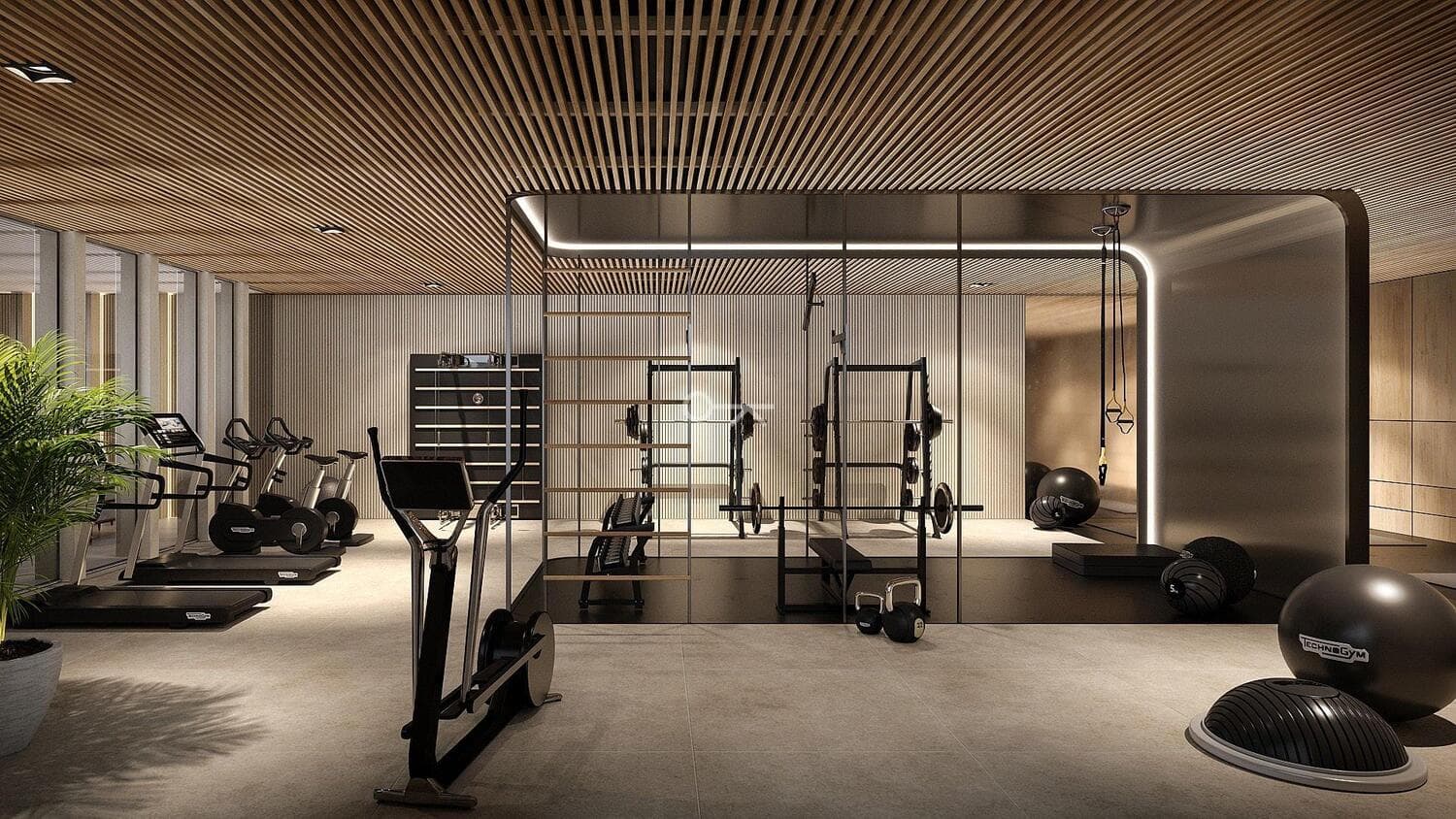 Waldorf Astoria Residences amenity Fitness Centre With Personal Trainers - Al Jazeera Al Hamra, Dubai - by Al Hamra