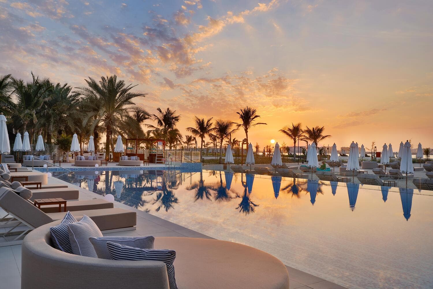 Waldorf Astoria Residences amenity Swimming Pool - Al Jazeera Al Hamra, Dubai - by Al Hamra