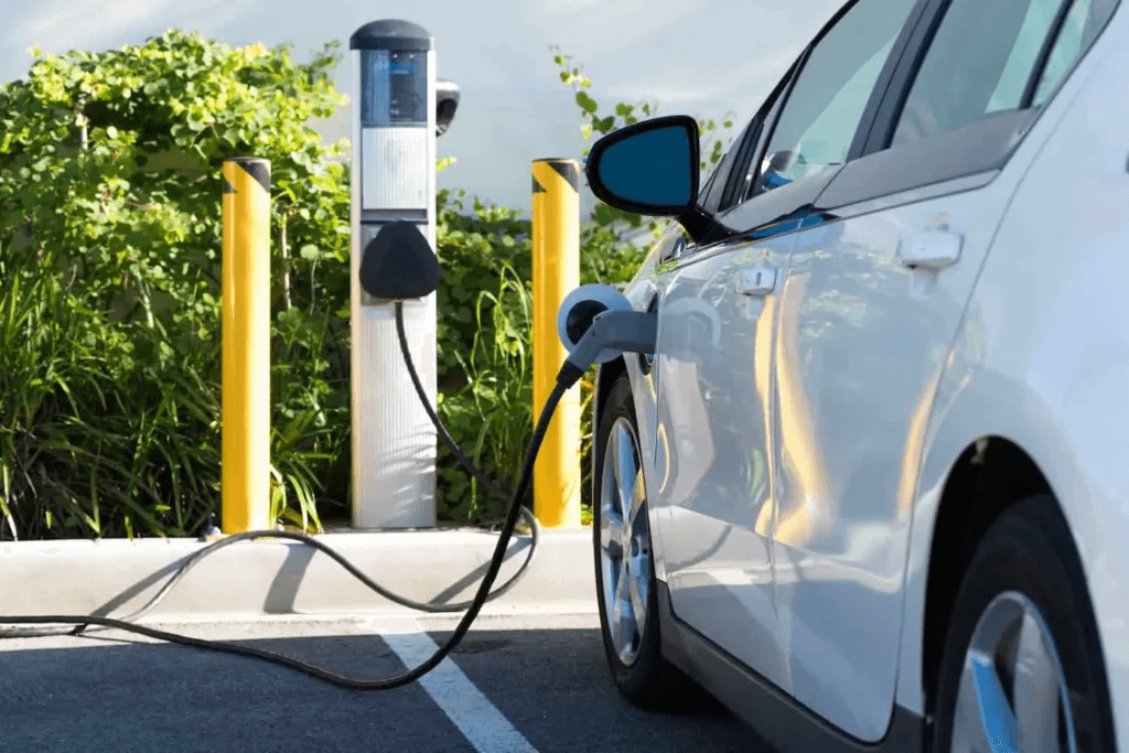 Waref Residences amenity Ev Charger - JVC (Jumeirah Village Circle), Dubai - by SIDO Development