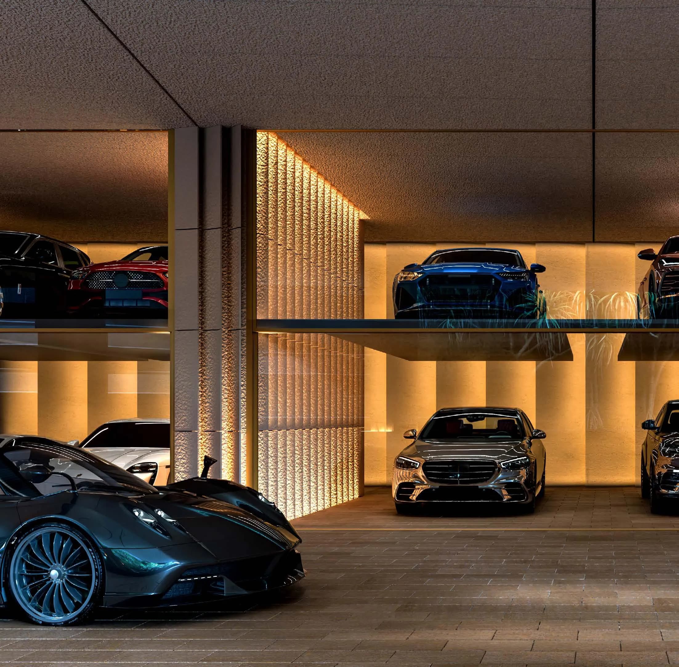 Wedyan – The Canal amenity Luxury Car Stacker - Business Bay, Dubai - by Al Ghurair Collection