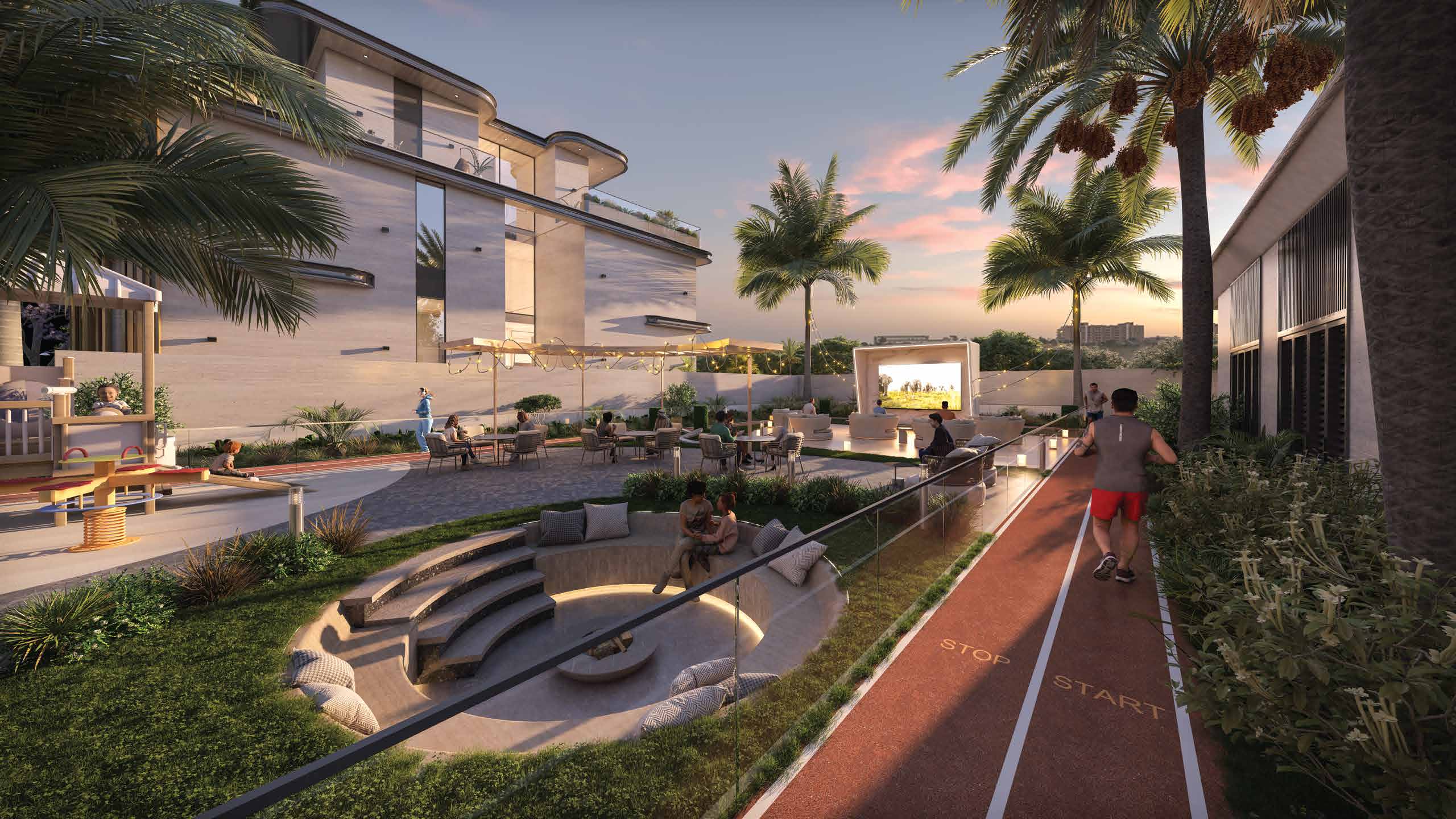 Wellington Grand Villas amenity Sitting Lounges - Wadi Al Safa 3, Dubai - by Wellington Developments