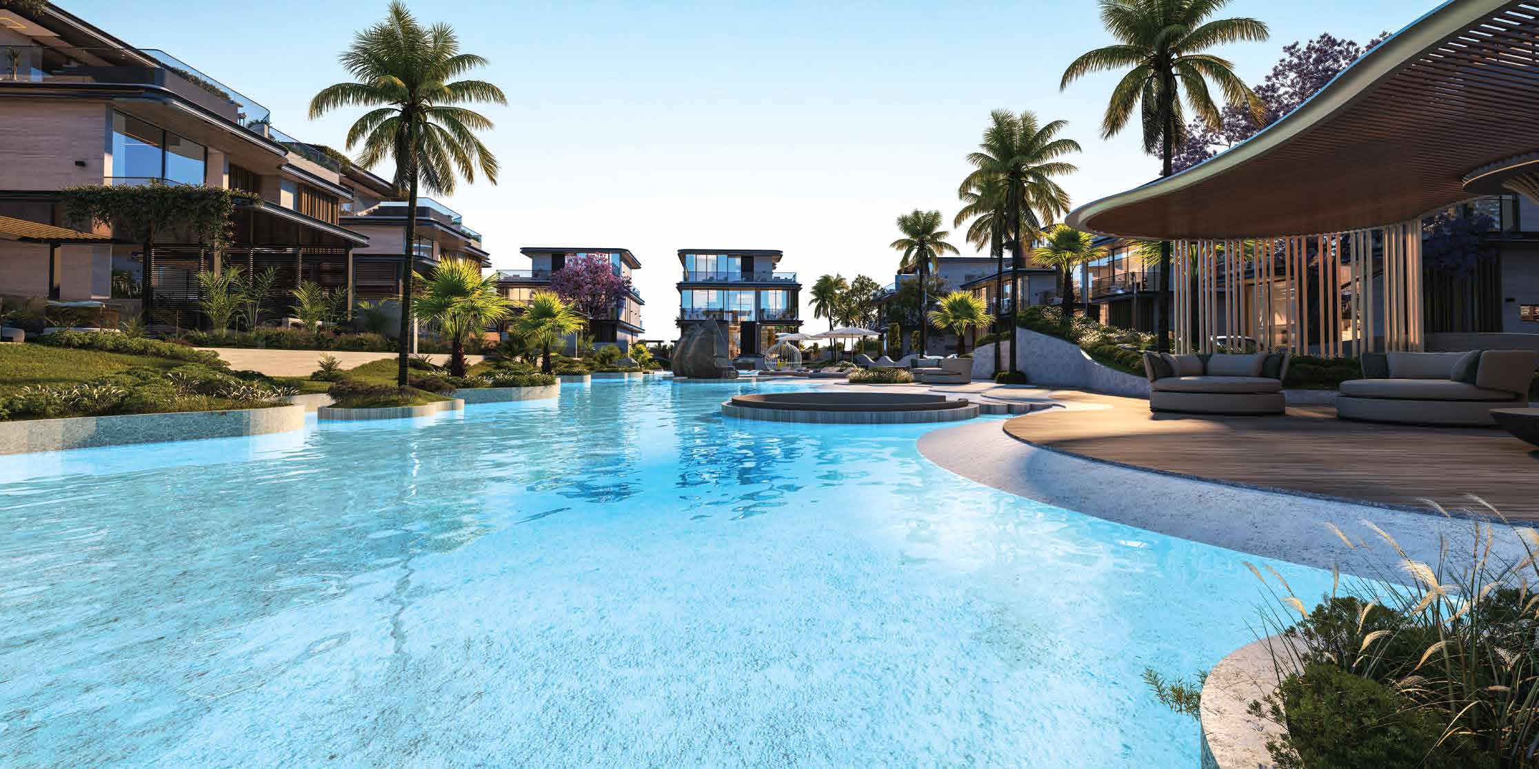 Wellington Grand Villas amenity Swimming Pools - Wadi Al Safa 3, Dubai - by Wellington Developments