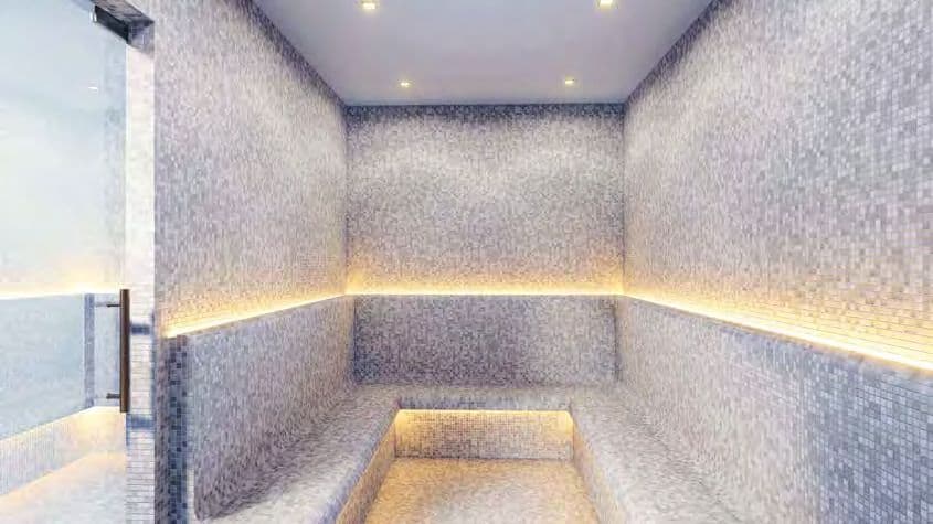 Wellington Ocean amenity Sauna - Dubai Islands, Dubai - by Wellington Developments