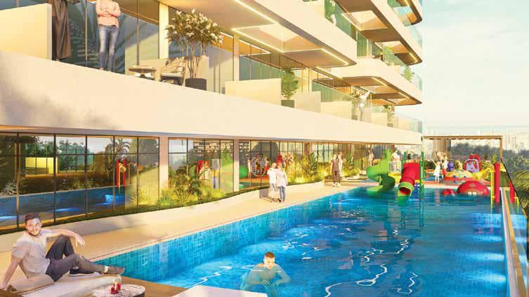 Wellington Ocean amenity Swimming Pool - Dubai Islands, Dubai - by Wellington Developments