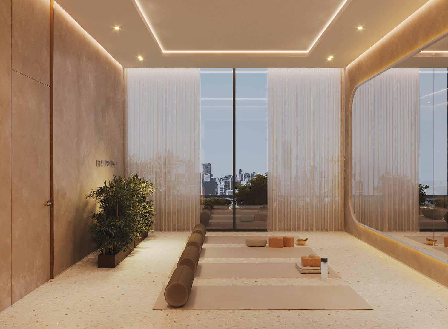 Wellington Ocean amenity Yoga - Dubai Islands, Dubai - by Wellington Developments