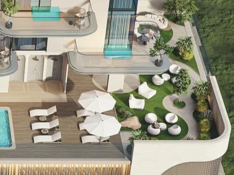 Wellington Ocean Walk amenity Zen Garden - Dubai Islands, Dubai - by Wellington Developments