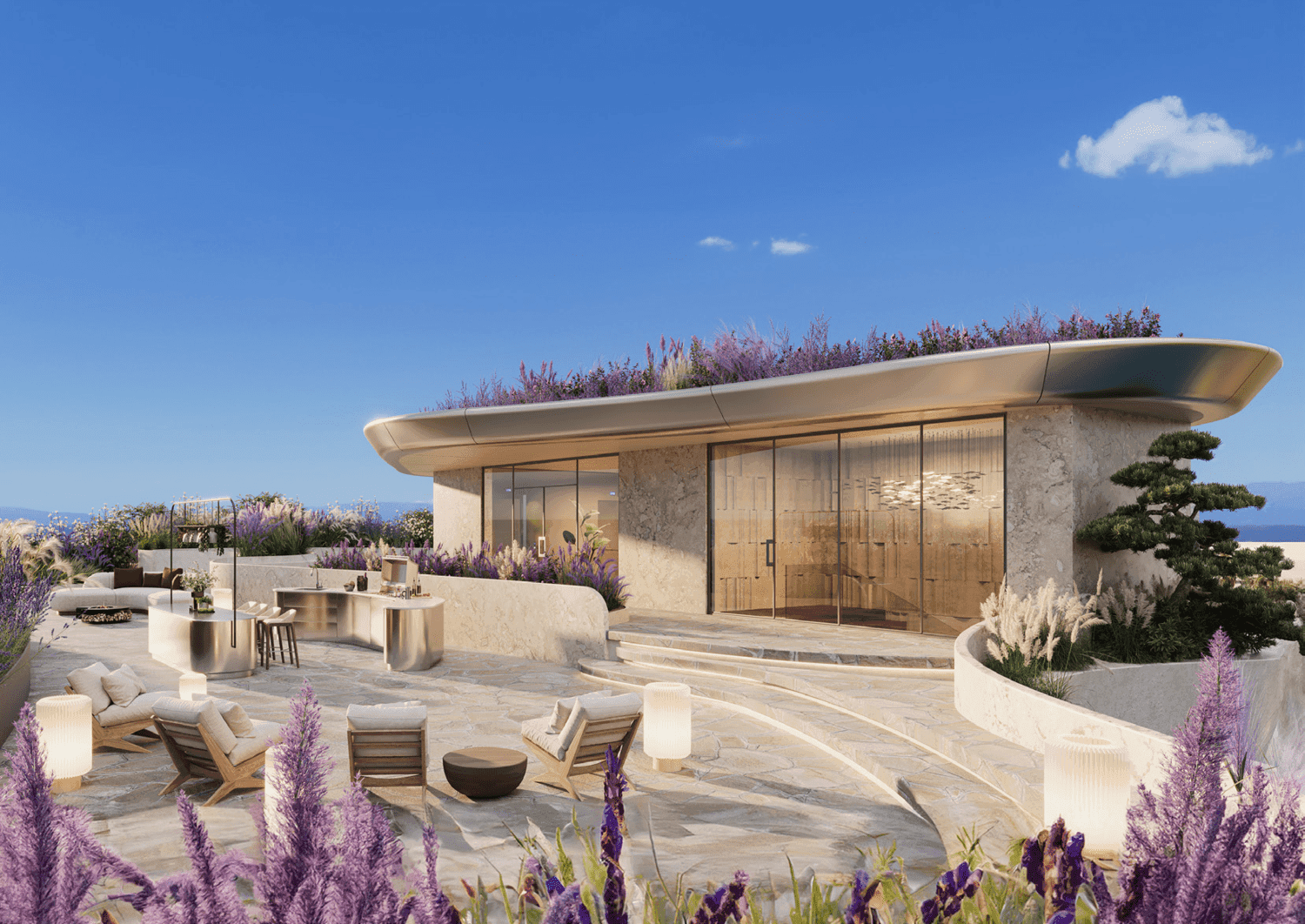 Weybridge Gardens 2 amenity Bbq Area - Dubailand Residence Complex, Dubai - by Leos