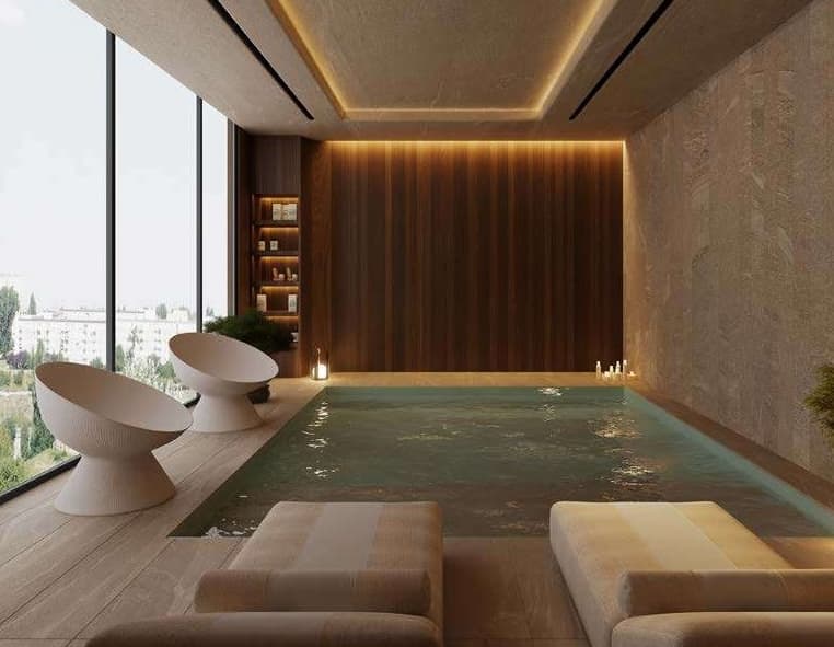Whitecliffs Residences amenity Cold Plunge - Dubai Islands, Dubai - by AG Properties