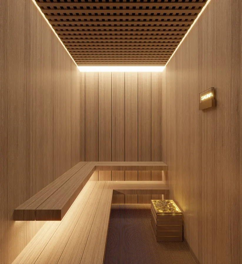 Whitecliffs Residences amenity Sauna - Dubai Islands, Dubai - by AG Properties