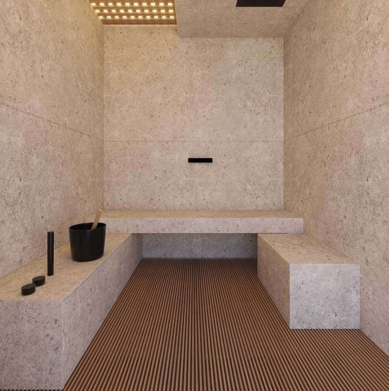 Whitecliffs Residences amenity Steam Room - Dubai Islands, Dubai - by AG Properties