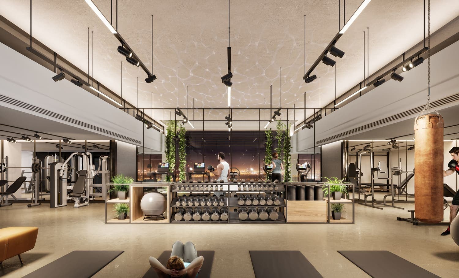 Wilton Park Residences amenity Gym in Sobha Hartland, Dubai, by Ellington