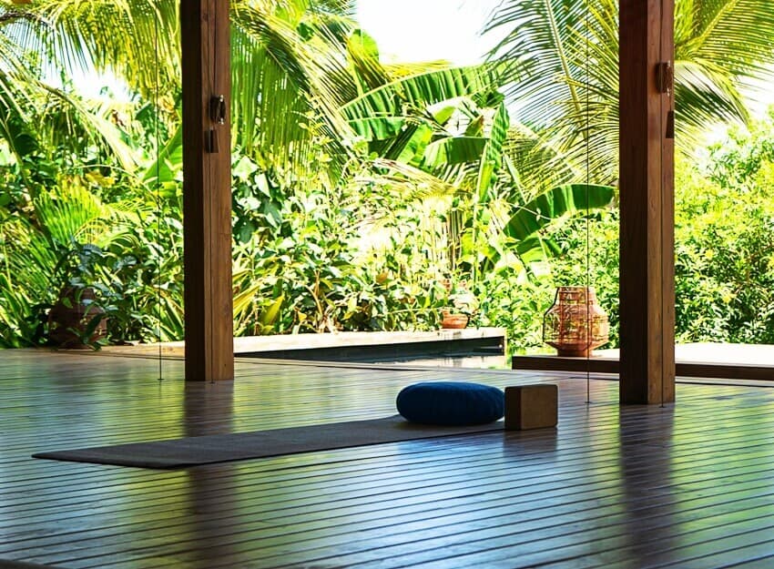 Wilton Park Residences amenity Indoor/Outdoor Yoga Area in Sobha Hartland, Dubai, by Ellington