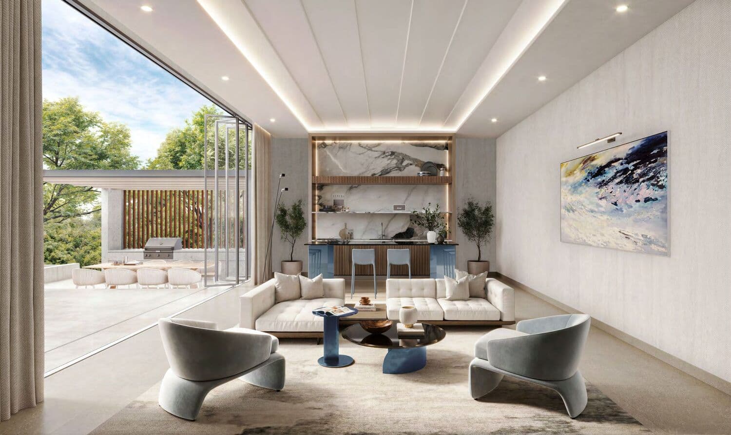 Windsor House 2 amenity Club Lounge - Dubai South, Dubai - by Ellington