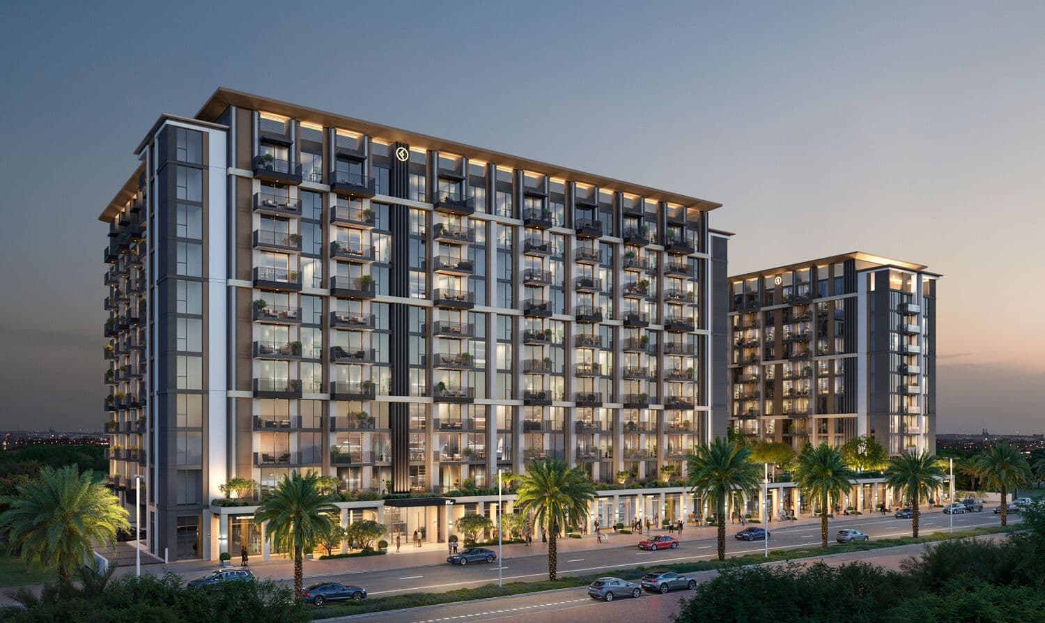Windsor House 2 exterior view - Dubai South, Dubai - by Ellington