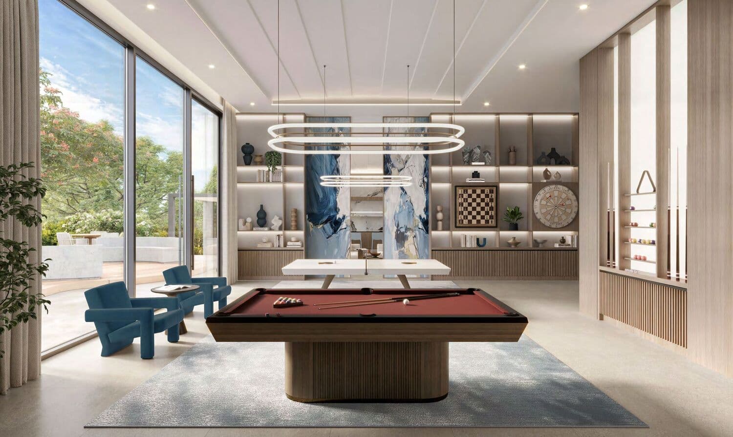 Windsor House amenity Games Area - Dubai South, Dubai - by Ellington