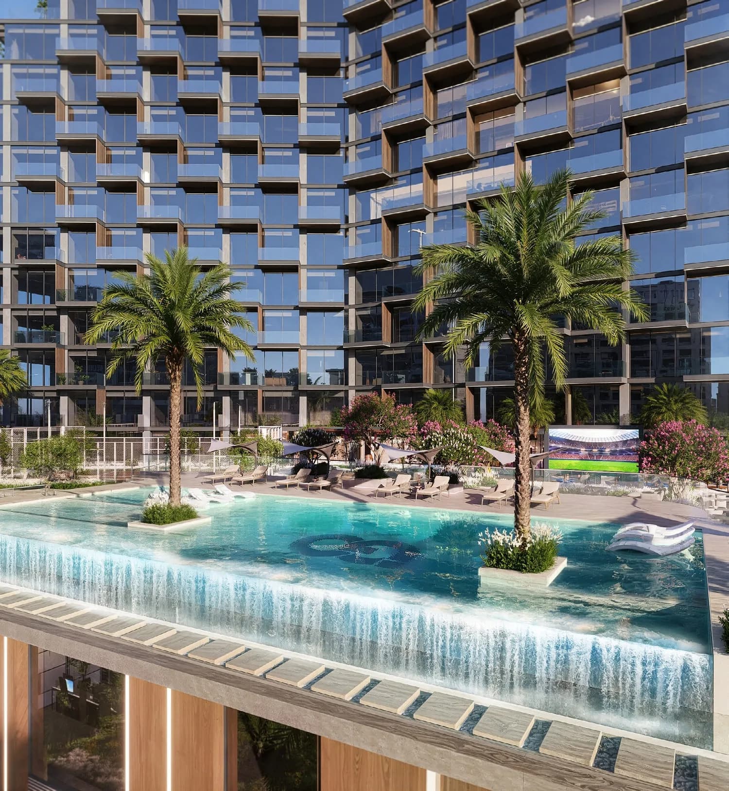 Winslow by IGO amenity Infinity Pool - Bukadra, Dubai - by Invest Group Overseas (IGO)