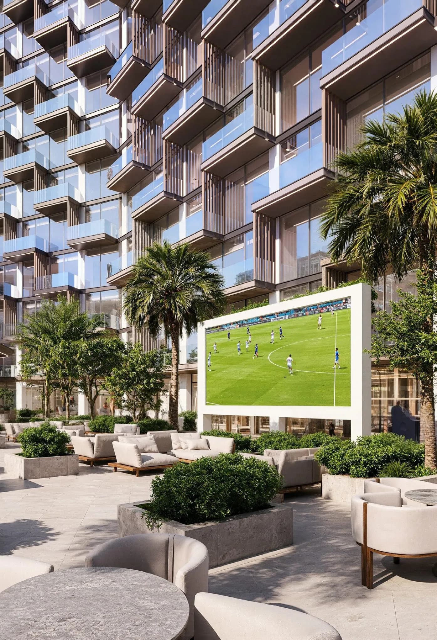 Winslow by IGO amenity Outdoor Cinema - Bukadra, Dubai - by Invest Group Overseas (IGO)