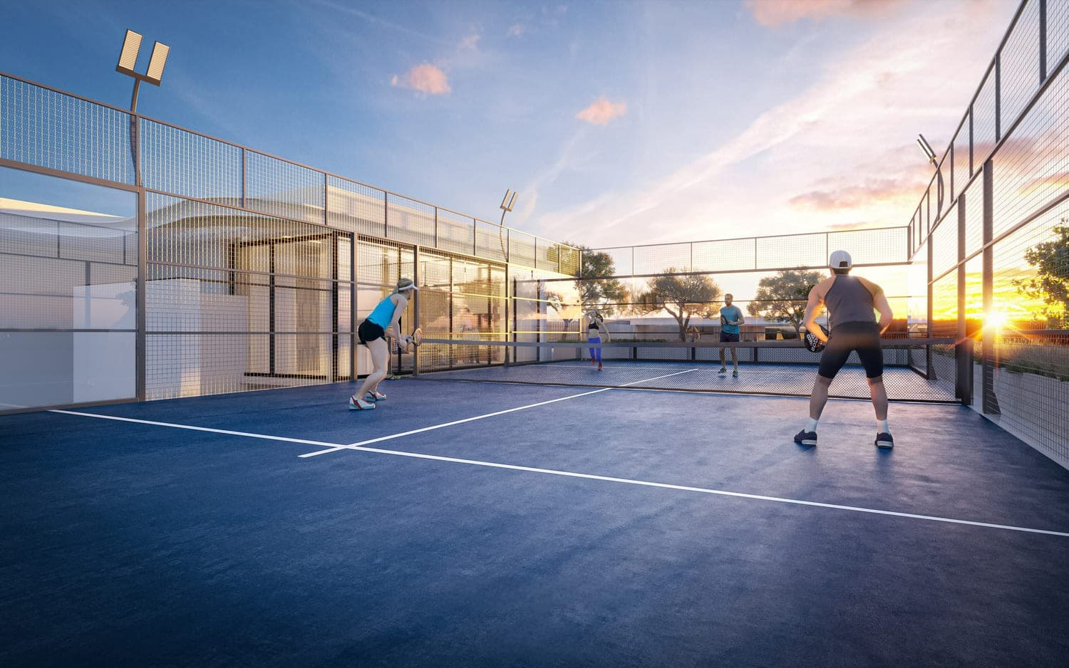 Woodland Terraces amenity Sports Amenities - MBR District 11 (Meydan South), Dubai - by AMIS Development