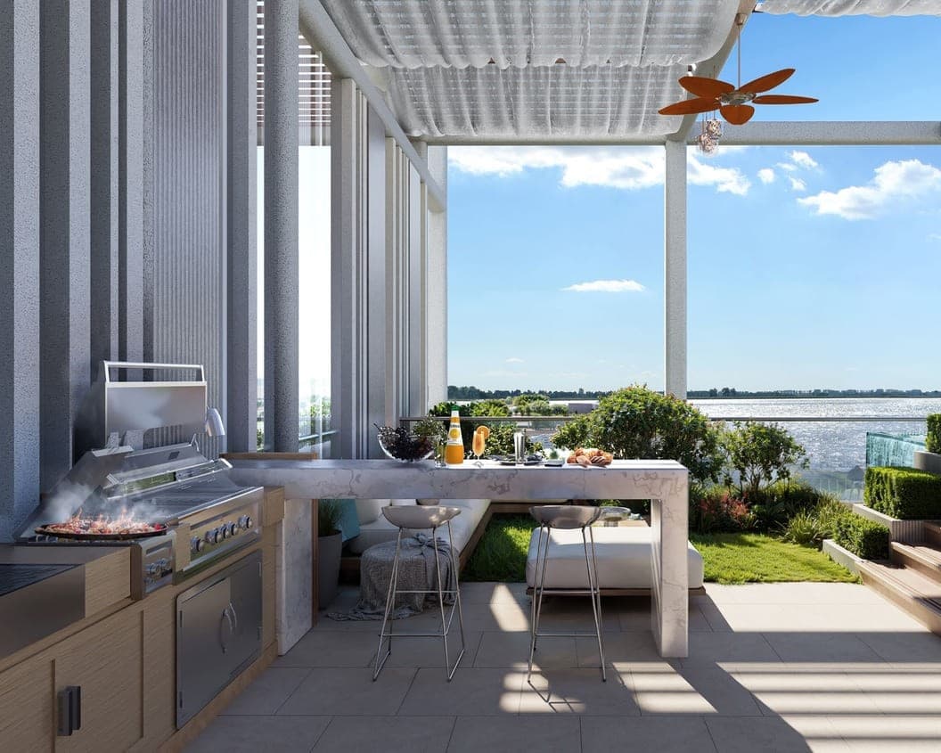 Wynwood by Imtiaz amenity Bbq Area - Dubai Islands, Dubai - by Imtiaz Development