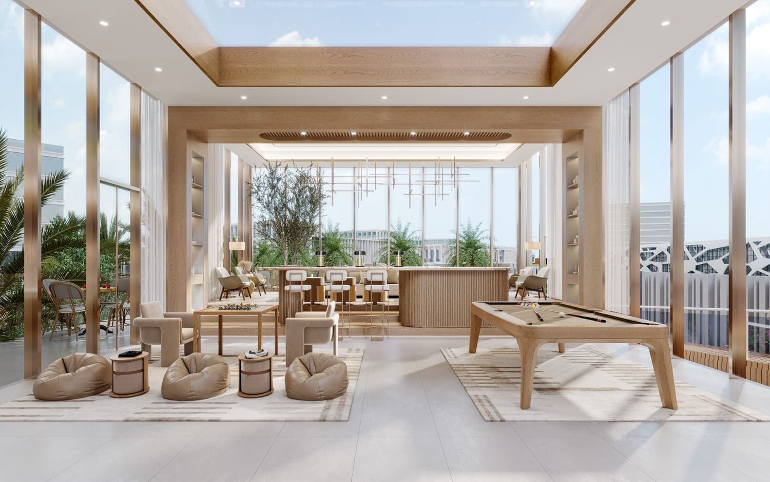 Wynwood Horizon amenity Clubhouse - Bukadra, Dubai - by Imtiaz Development