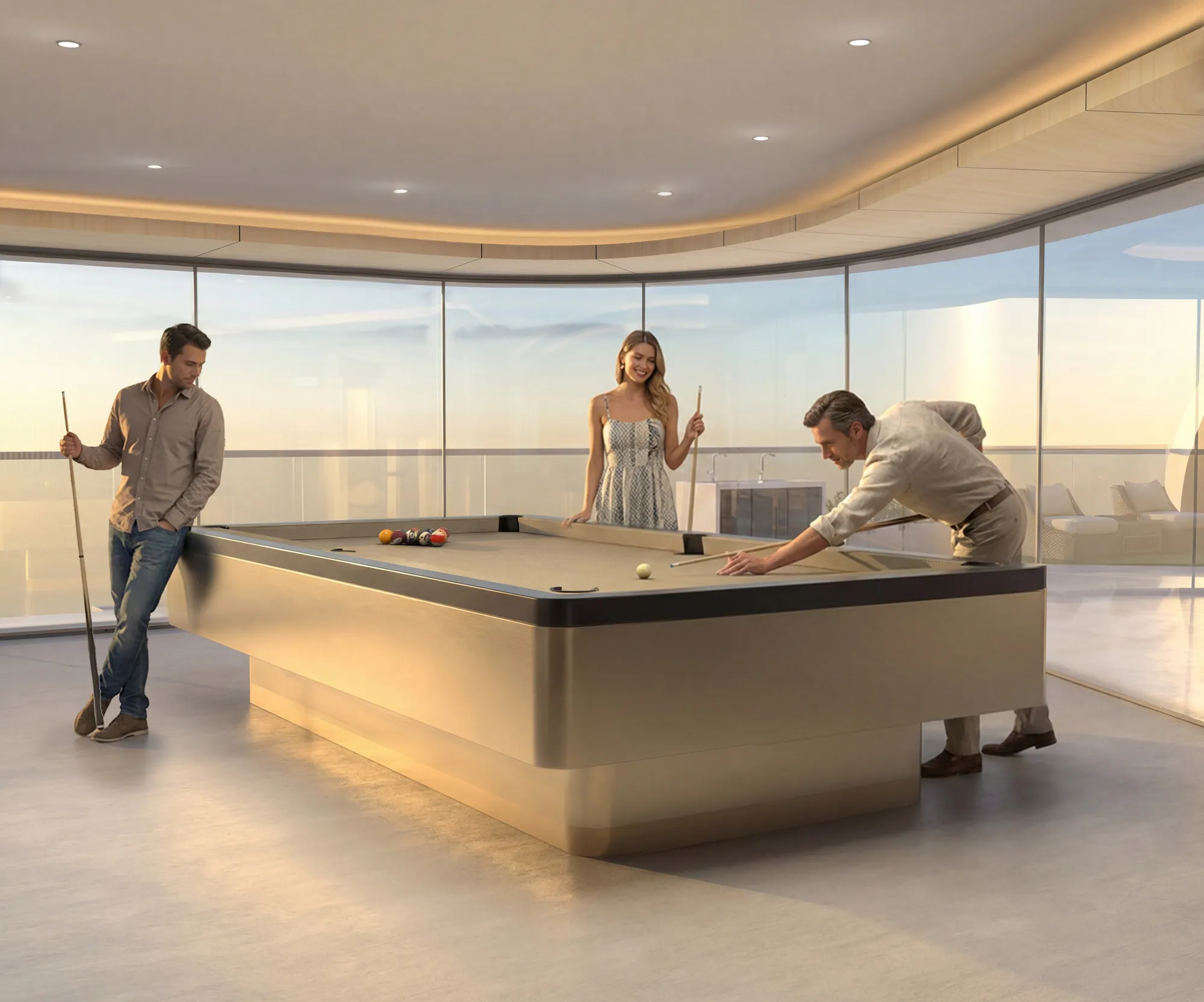 X11 amenity Games Room - Dubai South, Dubai - by BAMX Development