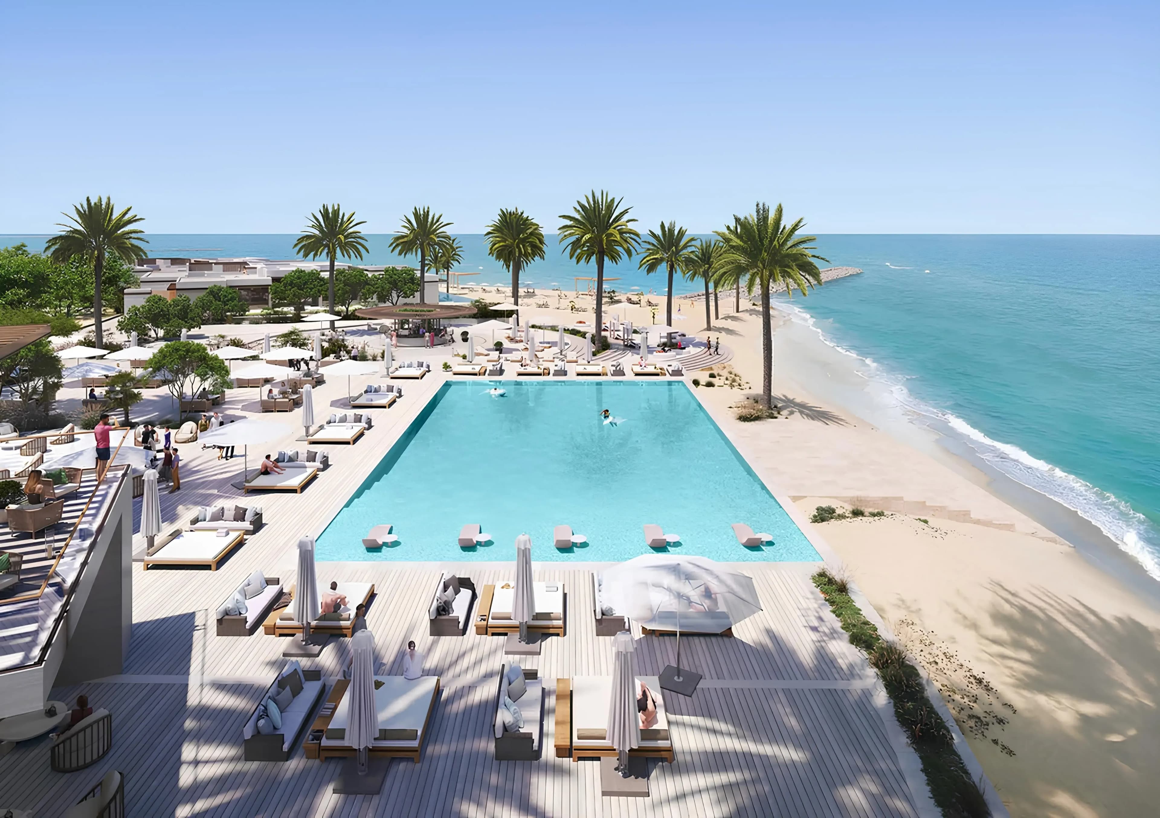 Y Views at Bayn amenity Beach Club - Abu Dhabi, Dubai - by Ora Developers