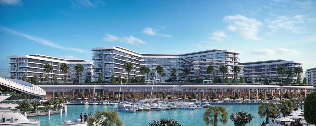 Yachtside Marina Residences exterior view - Siniya Island, Dubai - by Sobha