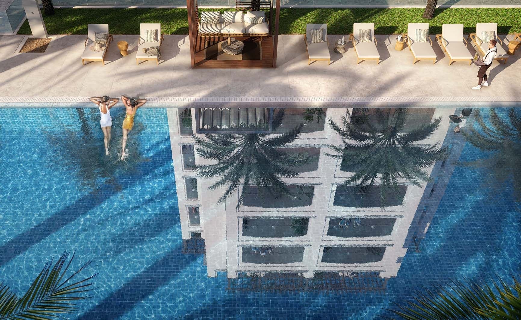 Yas Golf Collection amenity Aqua Lounge in Yas Island, Abu Dhabi, by ALDAR