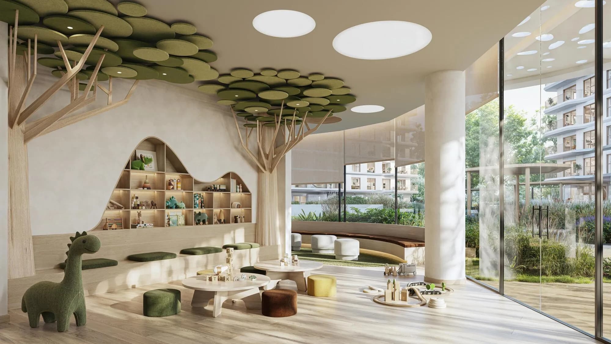 Yas Park Place amenity Indoor Kids' Play Area - Abu Dhabi, Dubai - by ALDAR