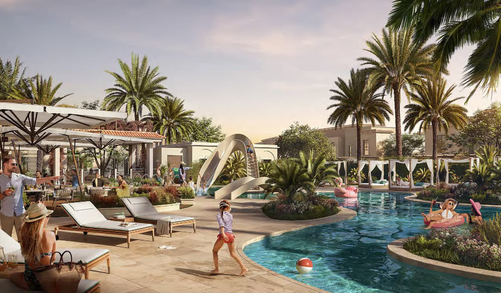 Yas Park Views amenity Adult And Children'S
Swimming Pools - Yas Island, Dubai - by ALDAR