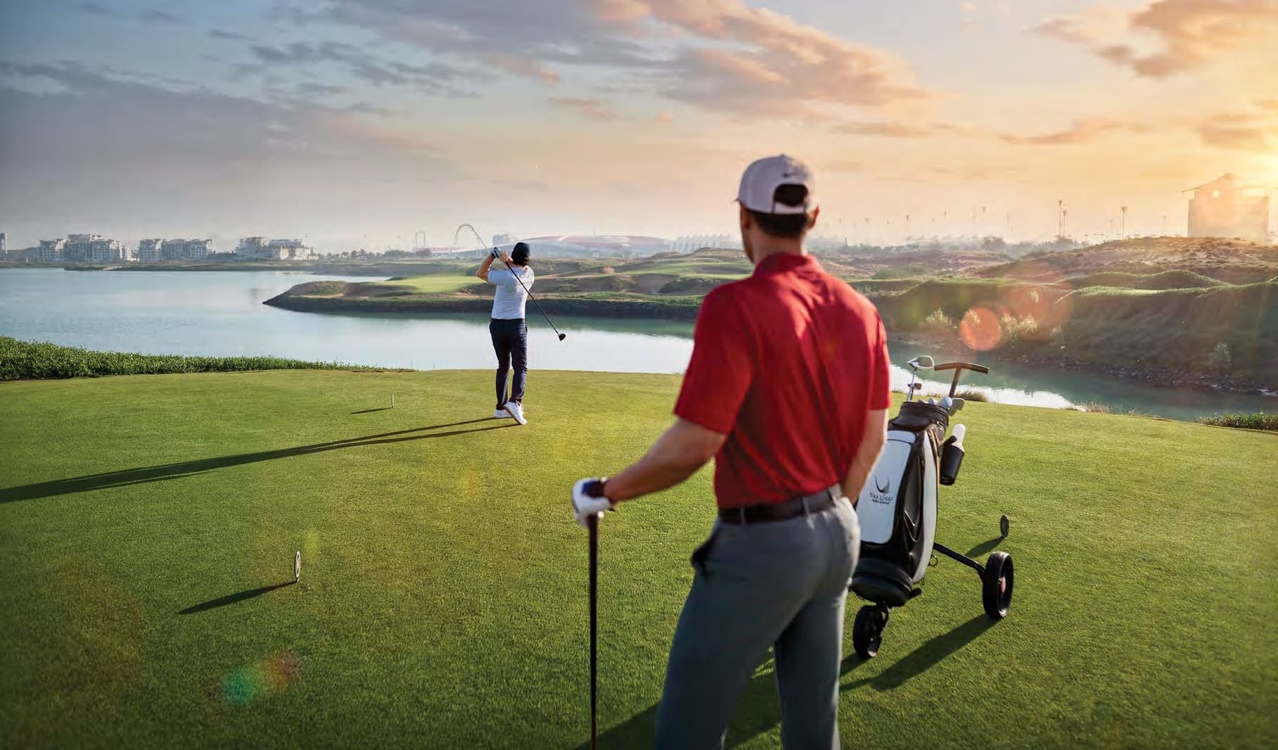 Yas Park Views amenity Short Golf Course - Yas Island, Dubai - by ALDAR