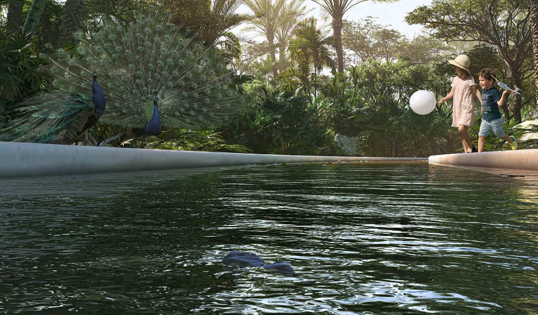 Yas Park Views amenity Gardens - Yas Island, Dubai - by ALDAR