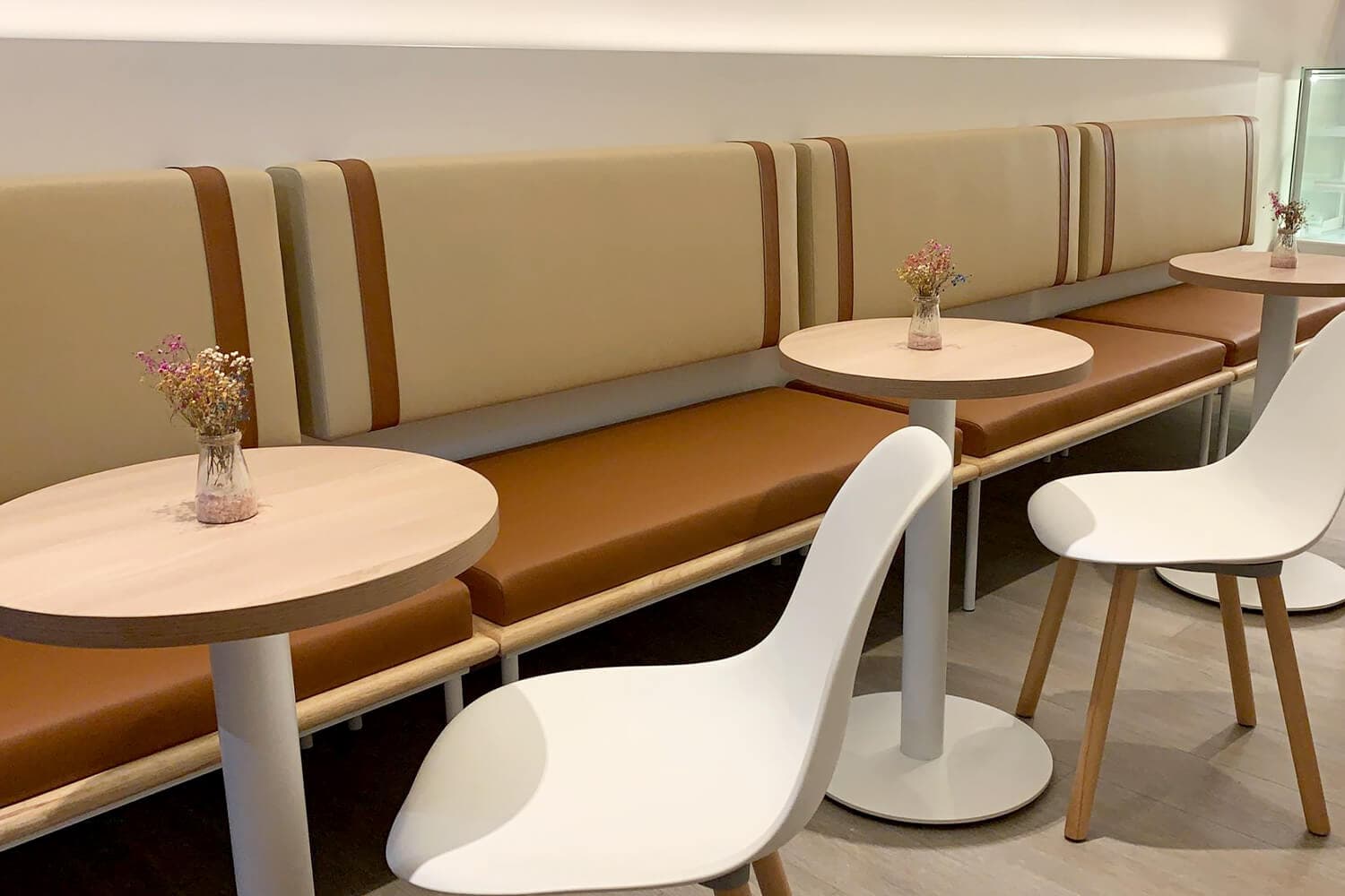 Yas Riva amenity F&B Seating - Al Raha Beach, Dubai - by ALDAR